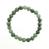 Dark Jade Elastic Bracelet 7mm