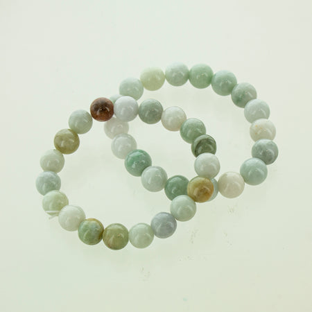 Dark Jade Elastic Bracelet 7mm