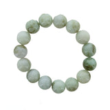 Light Jade Elastic Bracelet 13mm
