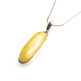 SS Long Butterscotch Amber Necklace