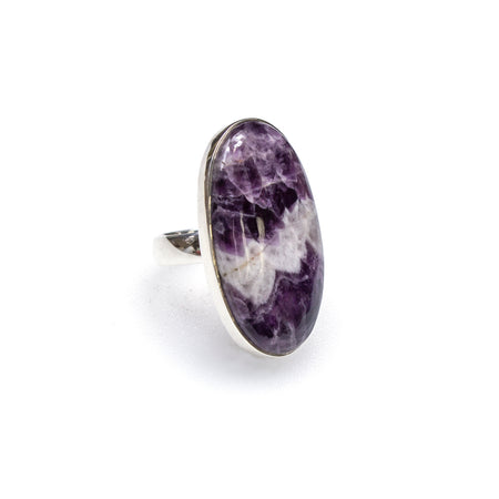 14K Amethyst, Rhodolite, and Diamond Ring - Size 7