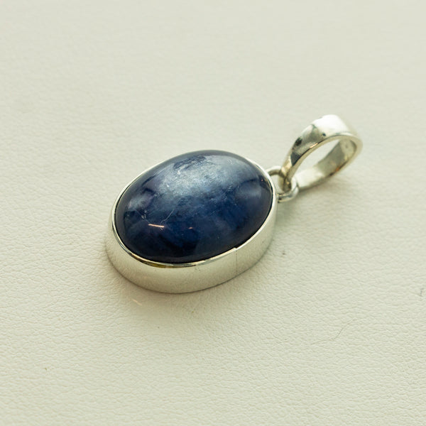 SS Kyanite Bezel Pendant