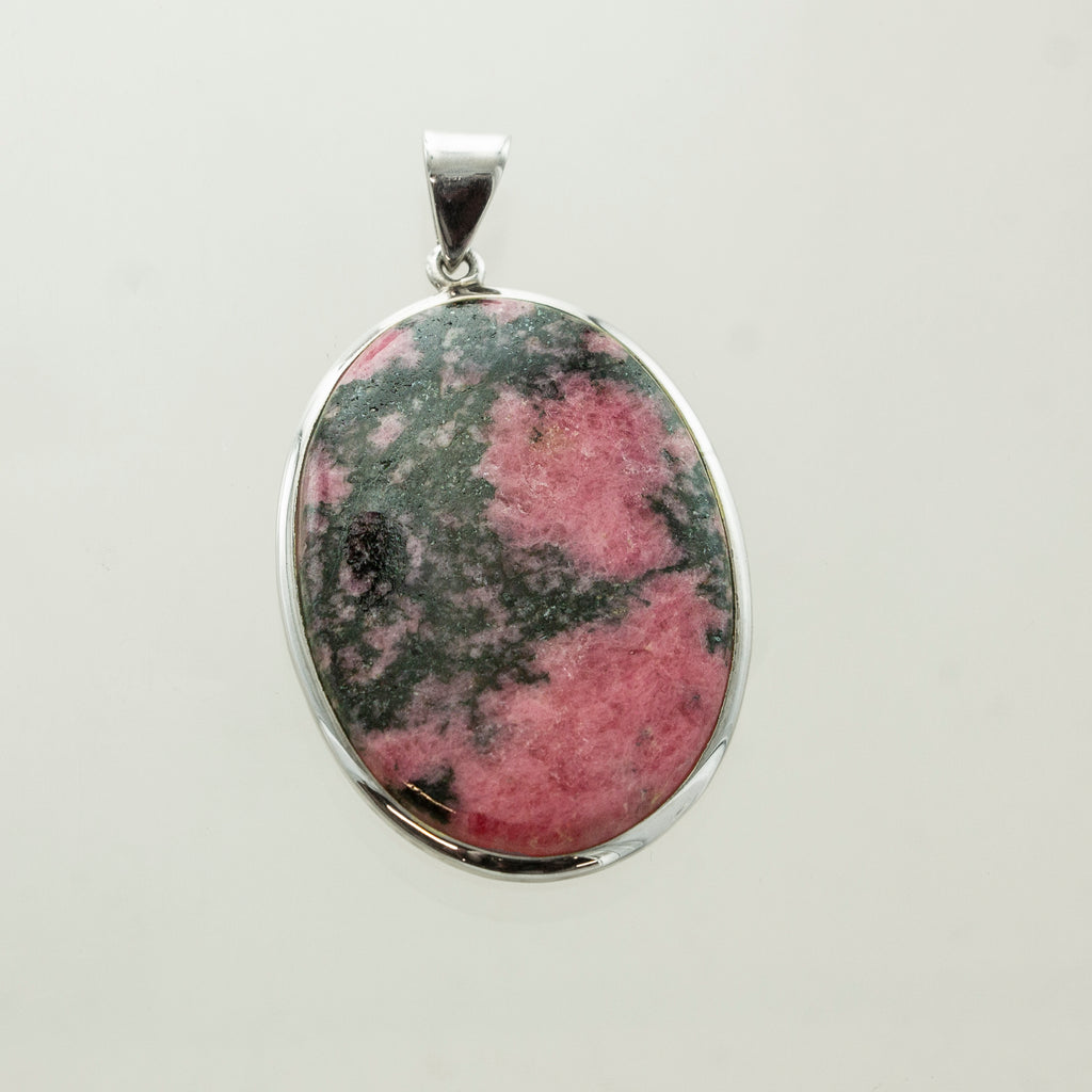 SS Australian Rhodonite Pendant