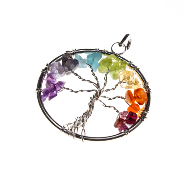 Chakra Tree of Life Pendant