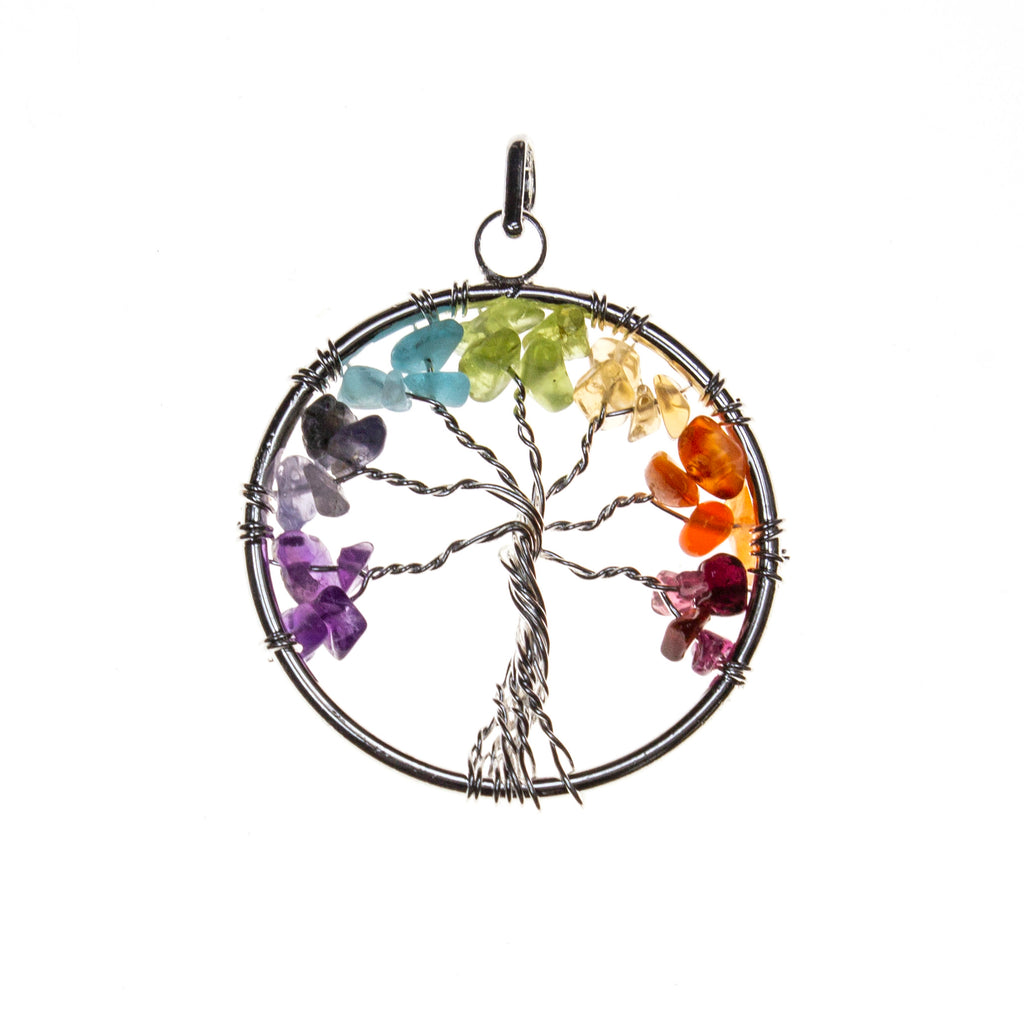 Chakra Tree of Life Pendant