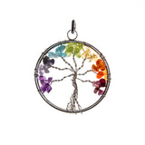 Chakra Tree of Life Pendant