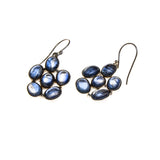SS 6 Kyanite Cluster Earrings
