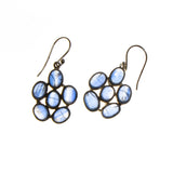 SS 6 Kyanite Cluster Earrings