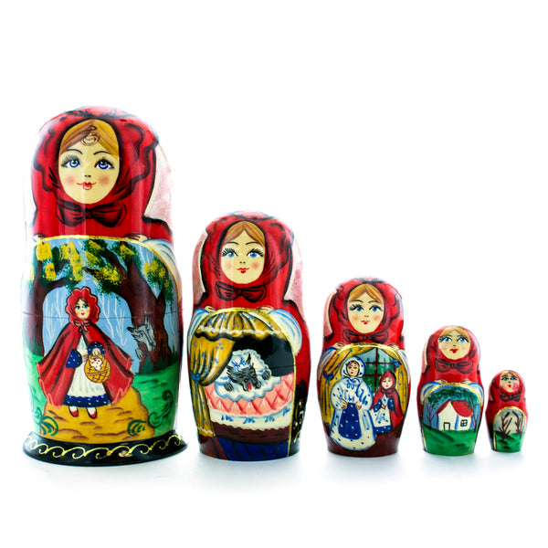 Russian Nesting Doll Little Red Riding Hood