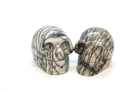Yoga Skeleton Antler Bone Carvings