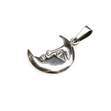 SS Moonface Pendant