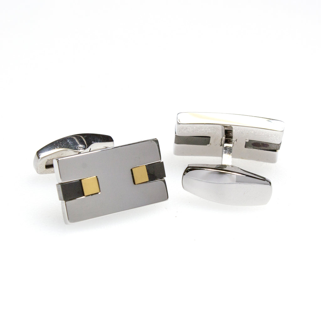 Stainless Steel Rectagular Cufflinks