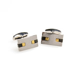 Stainless Steel Rectagular Cufflinks