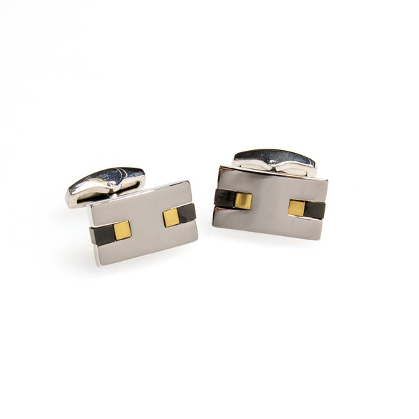 Stainless Steel Rectagular Cufflinks