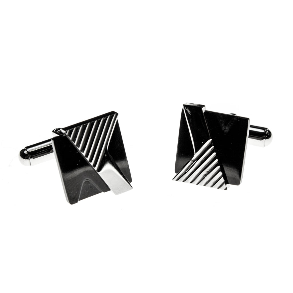 Stainless Steel Dynamic Cuff Links
