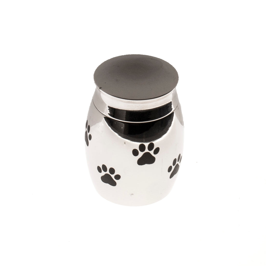 Stainless Steel Paw Ash Jar