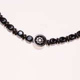 Stainless Steel Hematite Nautical Bracelet