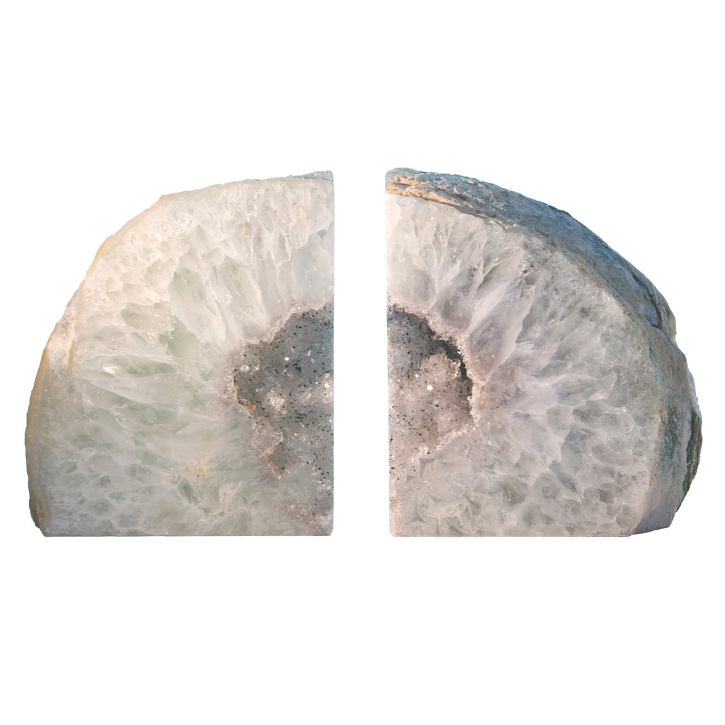 Agate Bookends Natural Color