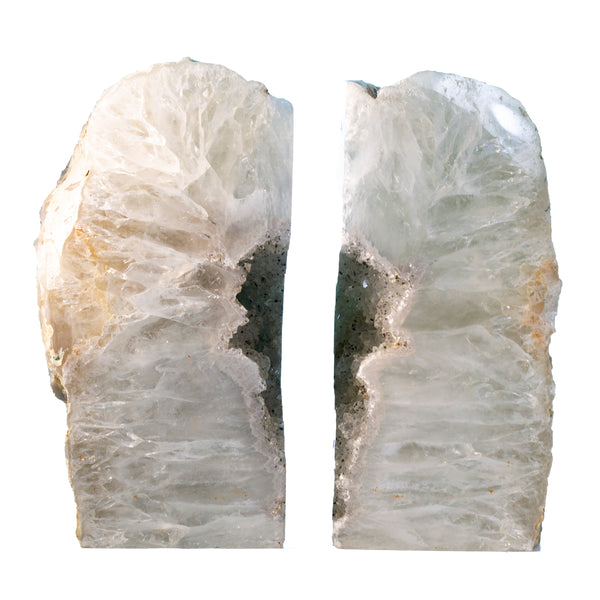 Agate Bookends Natural Color