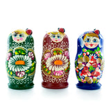 Russian Nesting Doll Lady with Ladybug