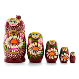 Russian Nesting Doll Lady with Ladybug