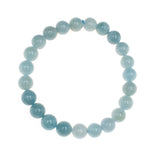 Aquamarine 8mm Elastic Bracelet