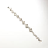 SS Filigree Spheres Link Bracelet