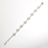 SS Filigree Spheres Link Bracelet