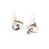 SS Sleeping Cat Earrings