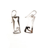 SS Cat Silhouette Earrings