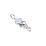 SS Peridot/Moonstone/Blue Topaz & Kyanite Multi-stone Pendants