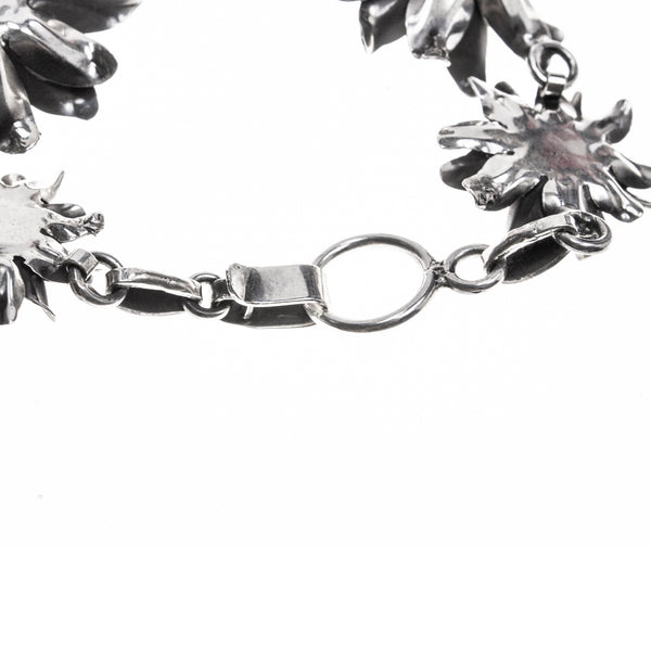 Sterling Silver Sunflower Bracelet