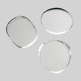 SS Textured Oblong Bangles