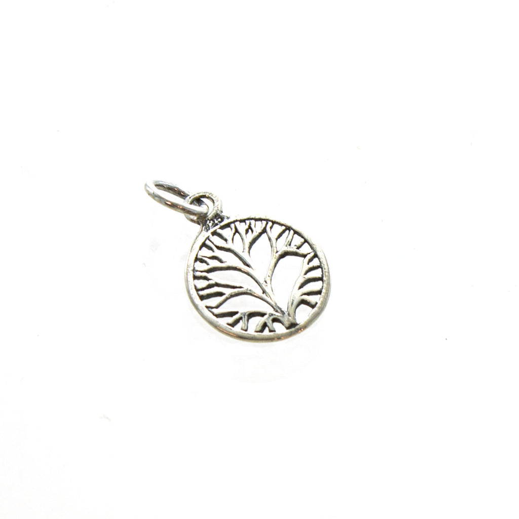 SS Tree Cutout Pendant