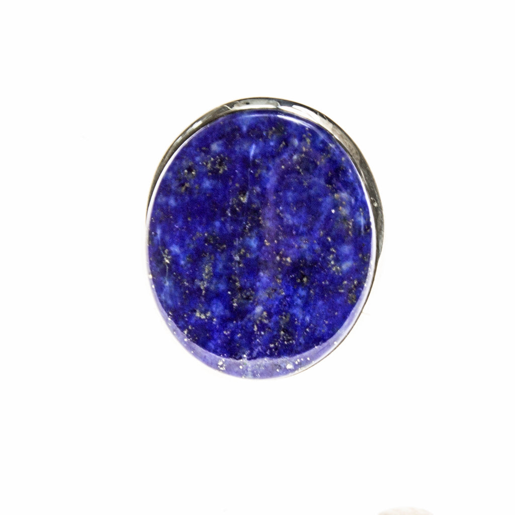 SS Lapis Lazuli Round Ring