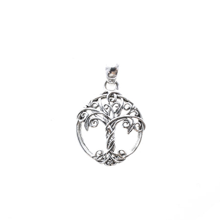 Sterling Silver Large Tree of Life Pendant