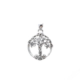 SS Winding Vine Tree Pendant (small)