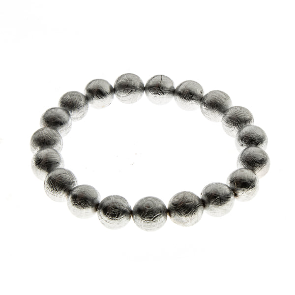 Meteorite Bead Bracelet