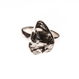 Sterling Silver Assorted Meteorite Nugget Ring