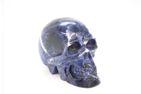 Quartz Skull Carving