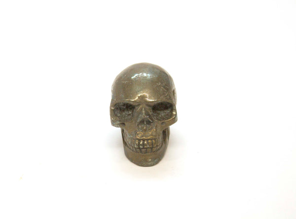 Pyrite Skull Carving (Small)