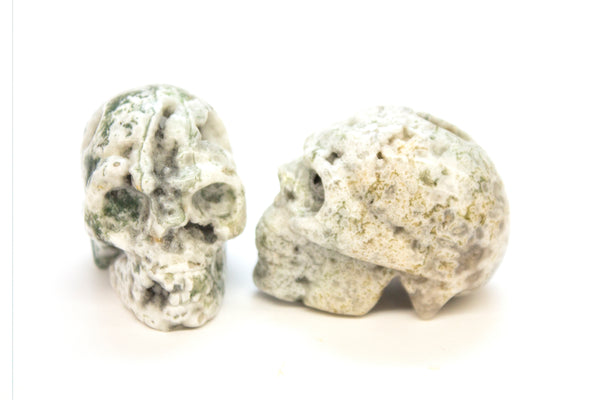 Jasper Skull Carving