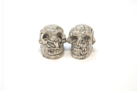 Jasper Skull Carving