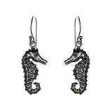Sterling Silver Seahorse Earrings