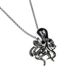 Sterling Silver Octopus Necklace