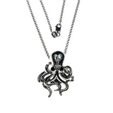 Sterling Silver Octopus Necklace