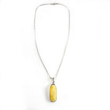 SS Long Butterscotch Amber Necklace