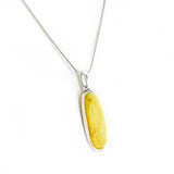 SS Long Butterscotch Amber Necklace