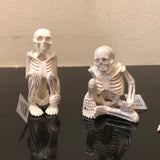 Yoga Skeleton Antler Bone Carvings