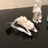 Yoga Skeleton Antler Bone Carvings